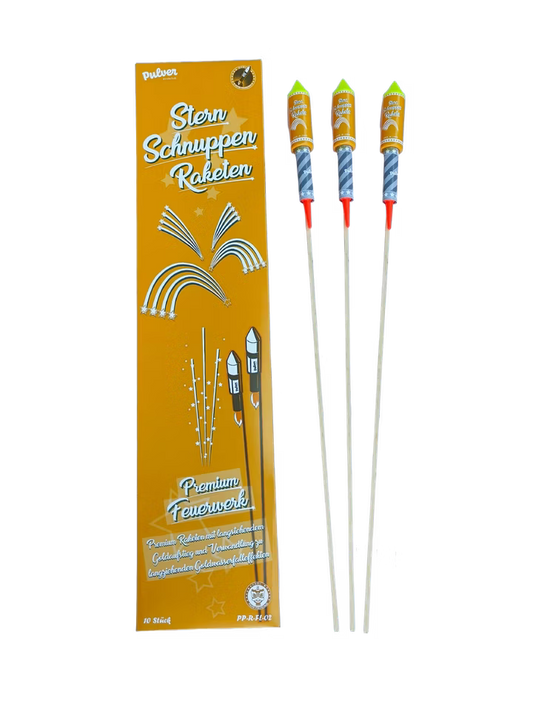 Pulver Pyrotechnik Sternschnuppen Raketen  PP-R-FL-02