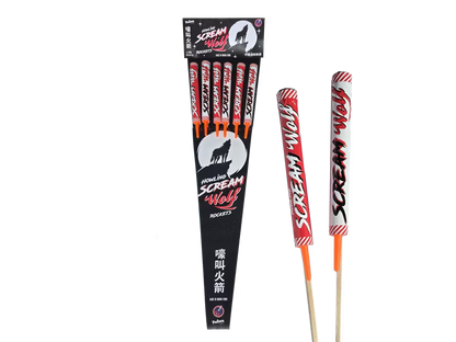 Pulver Pyrotechnik Howling Scream Wolf Rockets / PP-R-PF-03