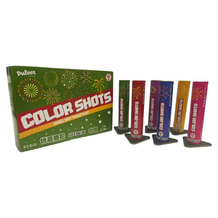 Pulver Pyrotechnik Color Shots PP-SE-20-S-01