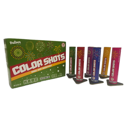 Pulver Pyrotechnik Color Shots PP-SE-20-S-01