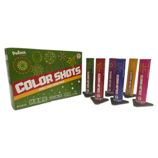 Pulver Pyrotechnik Color Shots PP-SE-20-S-01