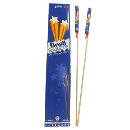 Pulver Pyrotechnik Knallraketen mit Pfeifaufstieg PP-SSR-20