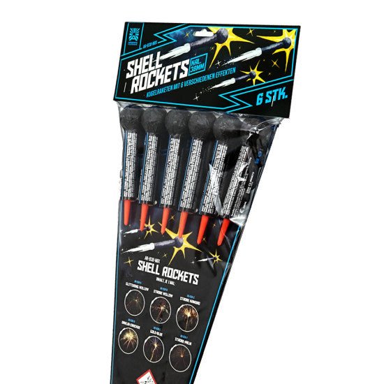 Argento Shellrockets Cal. 38 mm - AR-B38-MIX - HansePyro GmbH
