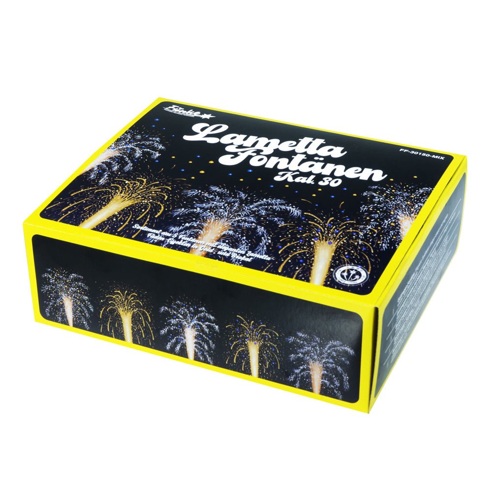 Funke Lametta - Fontänen Kal. 30 FF - 30150 - MIX FF - 30150 - MIX - HansePyro GmbH