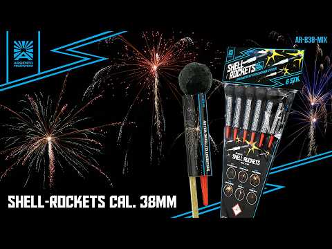 Argento Shellrockets Cal. 38 mm - AR-B38-MIX