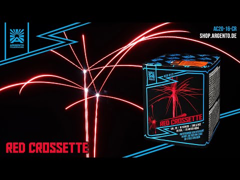 Argento Red Crossette AC20-16-CR